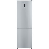 Combina frigorifica Daewoo DNF-310MEX-1, 310 l, Total No Frost, Control electronic, Iluminare LED, Clasa E, Inox