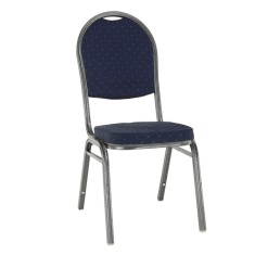 Scaun albastru gri Jeff 44x50x91 cm