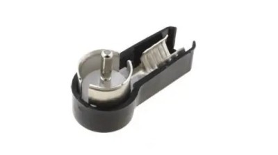 Mufa auto pentru antena ISO tata in unghi montare pe fir foto