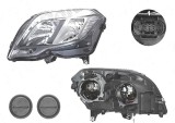 Far Mercedes Clasa Glk (X204), 05.2012-, fata, Stanga, fara &amp;#39;Mercedes Benz&amp;#39; inscription; cu daytime running light; H15+H7+PWY24W; electric; c, Aftermarket