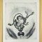 Stefan Caltia (1942 - ) - Gravura pentru a II a carte, 1989
