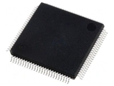 Microcontroler 8051 2.7-3.6V TQFP100 256B RAM 64kB Flash foto
