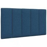 VidaXL Pernă pentru tăblie de pat, albastru, 80 cm, material textil 4019141