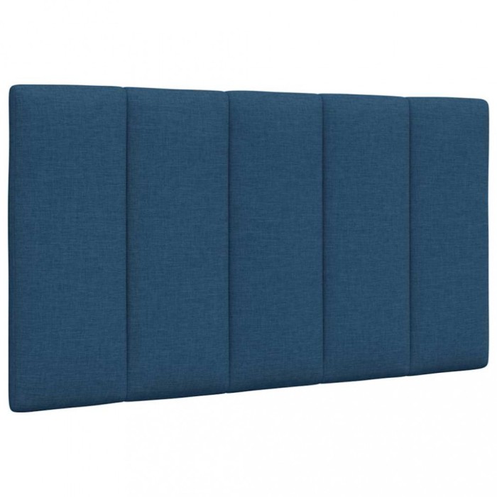 vidaXL Pernă pentru tăblie de pat, albastru, 80 cm, material textil 4019141