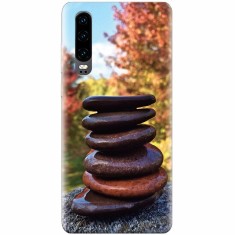 Husa silicon pentru Huawei P30, Stacking Stones
