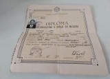 Diploma de Absolvire a Scolii de Maistri, Electromecanica Miniera 1989 Baia Mare