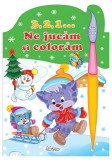 3, 2, 1&hellip; Ne jucăm și colorăm 5-7 ani - Paperback brosat - *** - Erc Press