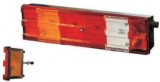 Lampa Spate Mercedes Actros Axor 7 Pini, 465x130mm, 12/24V, 8 Functii: Pozitie, Frana, Semnalizare, Ceata, Inversare, Gabarit, E9