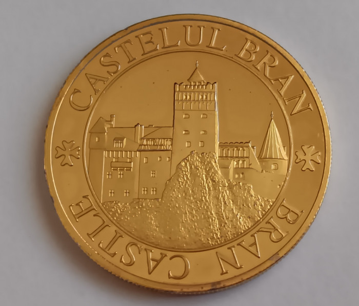 D12 1 - Medalie amintire - Castelul Bran - Tara Barsei