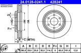 ATE 24.0128-0241.1 Disc frana