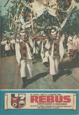 Revista Flacara Rebus nr. 6 / 15 martie 1988 foto