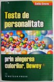 Teste de personalitate prin alegerea culorilor, Dewey &ndash; Sadka Dewey