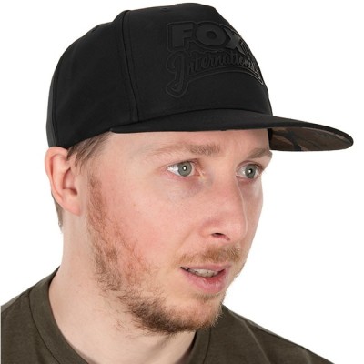 Sapc&amp;amp;#259; Fox Black Snapback Hat foto