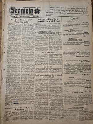 scanteia 5 februarie 1952-lista de preturi in vigoare,scrisul lui caragiale foto