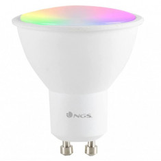 Bec LED inteligent NGS GLEAM510C Wi-Fi RGB+W, 5W GU10 460LM - RESIGILAT