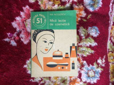 d7 MICA LECTIE DE COSMETICA-INA NICOLESCU foto