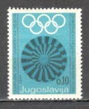 Iugoslavia.1971 Marci de binefacere-Saptamina olimpica SI.428