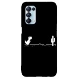 Husa compatibila cu Oppo A31 model Run for your life, Silicon, TPU, Viceversa, Transparent, Carcasa