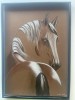 Tablou - Cal &quot; Privire galesa&quot;, Animale, Carbune, Realism