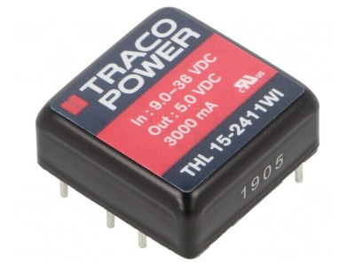Convertor DC/DC 15W 9-36V la 5V 3A foto
