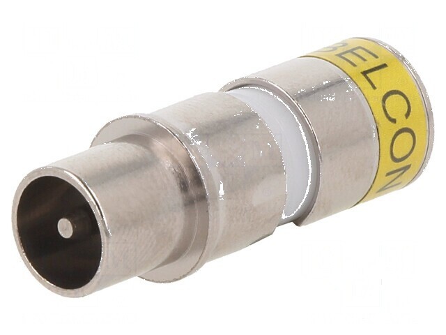 Conector coaxial 9,5mm IEC 169-2 mufă tată RG6 crimpare