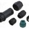 Conector circular, tata, 4 pini, BULGIN - PXP4011/04P/4045