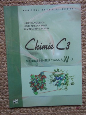 Chimie Clasa A XI A C3 - LUMINITA VLADESCU foto