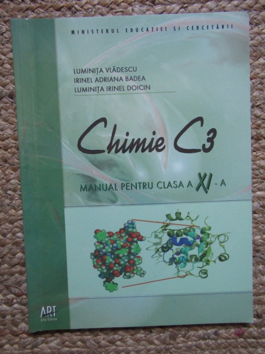 Chimie Clasa A XI A C3 - LUMINITA VLADESCU