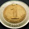 Moneda bimetal 1 LIRA - TURCIA, anul 2005 *cod 3658 = A.UNC