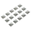 Accesorii cromate decorative, autoadezive, 10x10mm, 15 bucati Automobile ProTravel