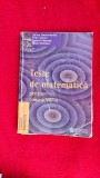 TESTE DE MATEMATICA CLASA A VIII A - HUMANITAS CAIETUL ELEVULUI BOTEANU ,SIMION