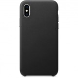 Husa Piele OEM Eco Leather pentru Apple iPhone 11, Neagra