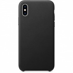 Husa Piele OEM Eco Leather pentru Apple iPhone 7 / Apple iPhone 8 / Apple iPhone SE (2020), Neagra