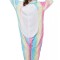 PJM60-1222 Pijama intreaga kigurumi, model unicorn multicolor