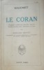 Mahomet Le Coran - Edouard Montet