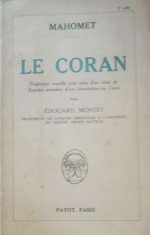 Mahomet Le Coran - Edouard Montet