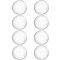 Set opritoare de ușă, bare de protecție pentru uși din cauciuc, 8 bucăți, transparente, 40 mm, JENUOS