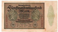 Germania 500 000 500000 Mark Marci 1923 P-88b Seria 032804