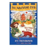 Carti pentru copii: The Adventure Club de Jess Butterworth, carte de aventura ilustrata despre panda rosu