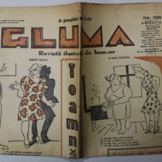 GLUMA , REVISTA ILUSTRATA DE HUMOR , ANUL III , NR. 116 , 20 SEPTEMBRIE , 1942