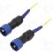 Conector fibra optica, {{Subtip conector}}, 1 pini, BULGIN - PXF4054AAA