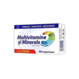 Multivitamine si minerale + luteina, 56 comprimate, Zdrovit