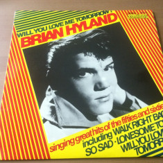 brian hyland will you love me tomorrow 1969 UK disc vinyl lp muzica pop rock VG+