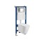 Set rezervor WC montat pe perete Roya Ride 21CHR