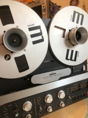 Magnetofon REVOX B-77 MK II-HS Pro ,2 piste, 2 viteze:19 si 38 cm/s, servisat foto