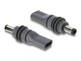 Adaptor USB Type C la DC 5.5 x 2.1 mm M-T compatibil cu Starlink Mini, Delock 91827