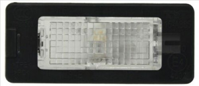 Lampa numar Seat Alhambra (7n)/Ateca (Kh7)/Ibiza (6j); Skoda Fabia/Octavia (5e)/Rapid (Nh)/Superb (3t)/Yeti (5l); VW Cc (358)/Golf 6 Plus/Jetta (1b)/ foto