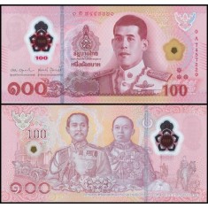 Thailanda 2025 - 100 baht, necirculata - polimer