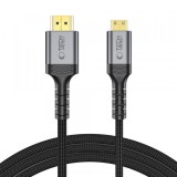 Cablu Video Tech-Protect Ultraboost 2, miniHDMI - HDMI, 8K, 2m, Negru