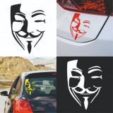 Cumpara ieftin Sticker Auto , zAnonymous, , Simbol al Rebeliunii si Libertatii Digitale